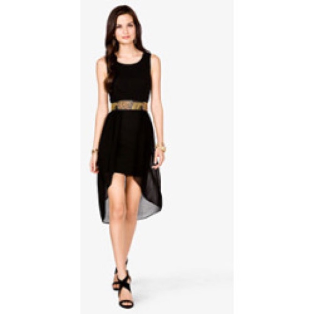 Forever21 high low shift dress